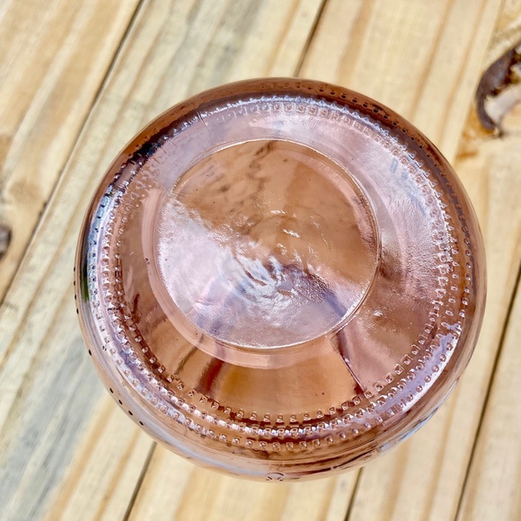 Set of 2 ROSE PINK vintage style Ball Mason jar, QUART Size - NEW!  Glass Vase - Picture 7 of 12
